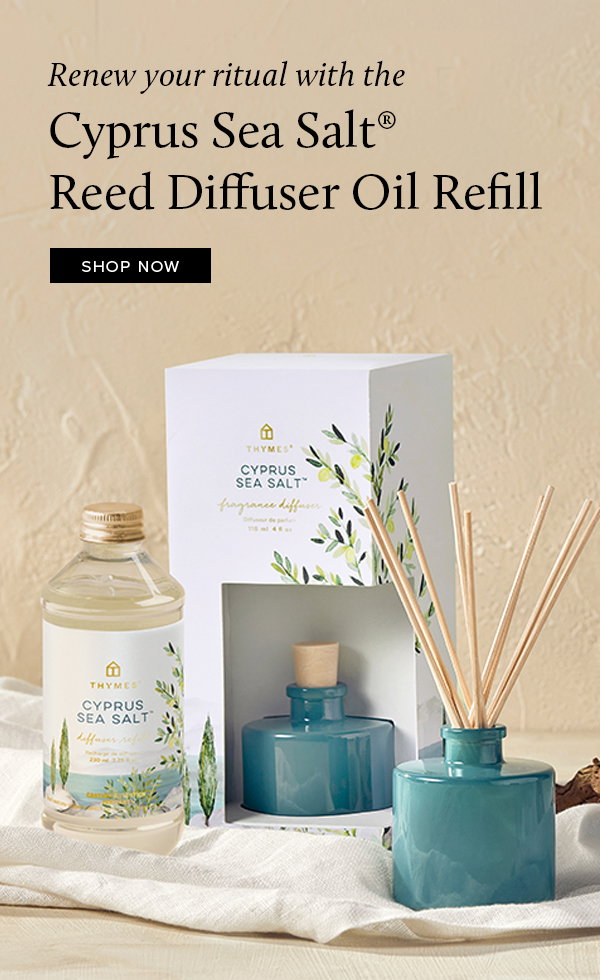 Cyprus Sea Salt® Reed Diffuser Oil Refill 
