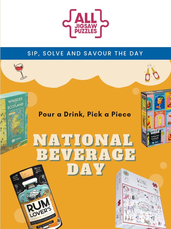 Cheers to National Beverage Day! 🍻
