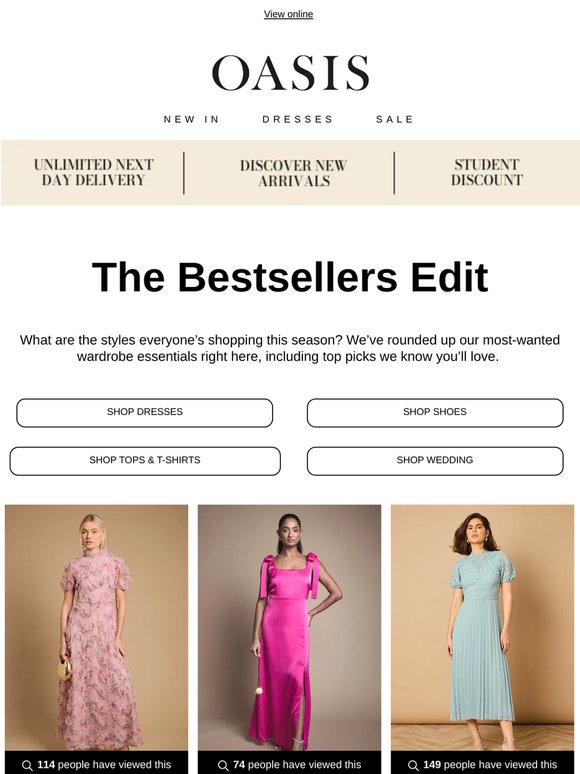 Sought-After Styles Inside