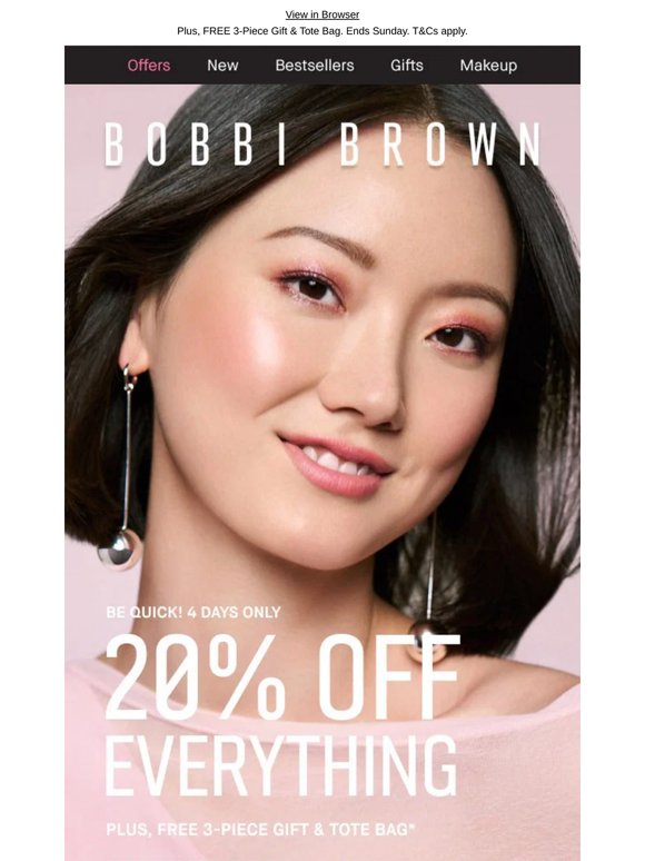 4 Days Only: 20% Off Sitewide
