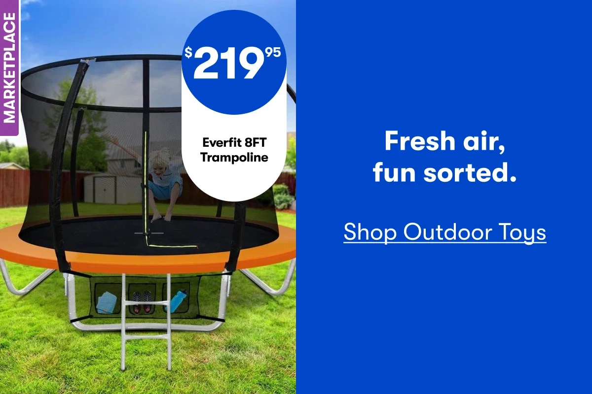 $219.95 Everfit 8FT Trampoline - Fresh air, fun sorted. - Shop outdoor toys