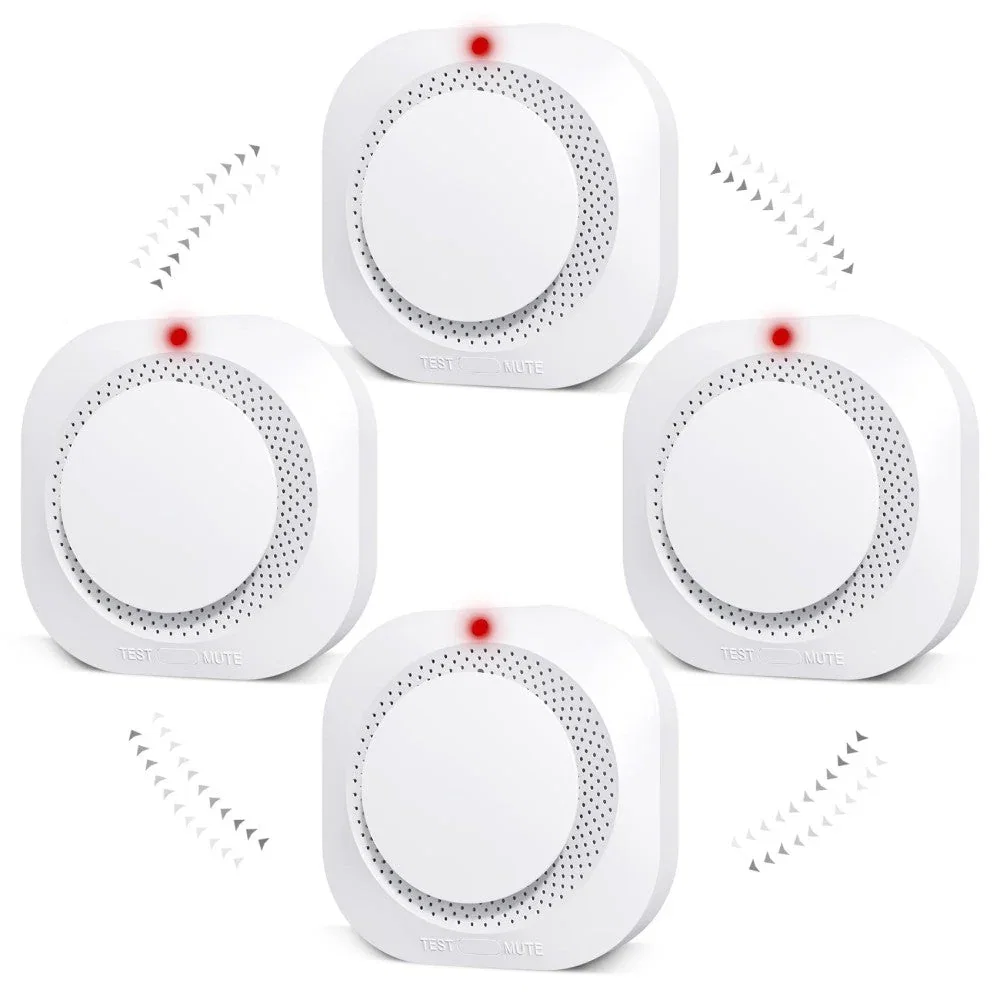 Sakerplus® Battery Operated Photoelectric Smoke Detector