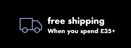 free shipping when you spend £35+