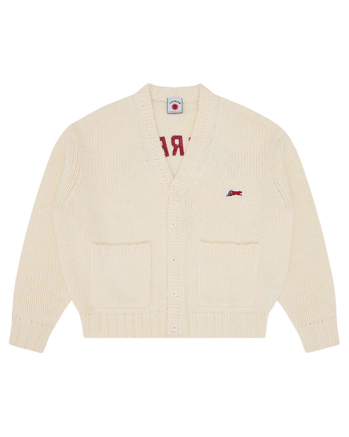 college cardigan
