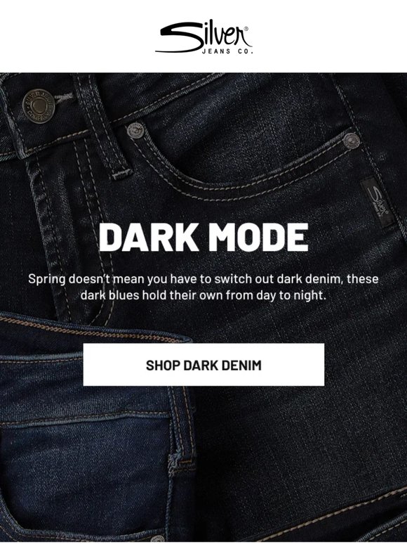 Darker Denim for Spring... 👀