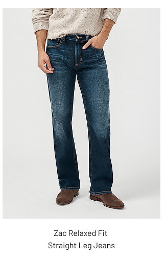 Zac Relaxed Fit Straight Leg Jeans