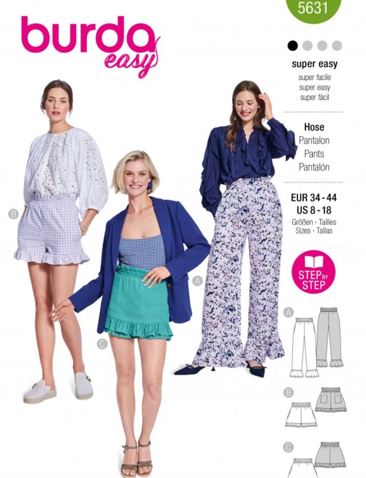Burda Paper Sewing Pattern 5631