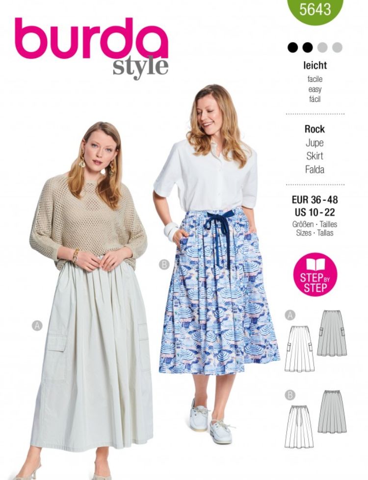 Burda Paper Sewing Pattern 5643