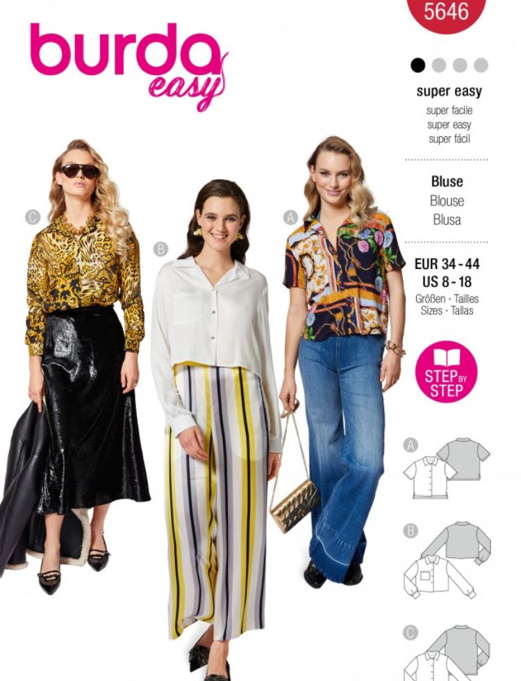 Burda Paper Sewing Pattern 5646