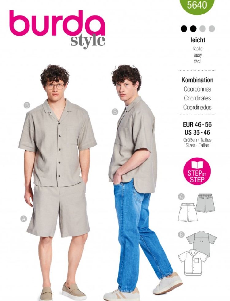 Burda Paper Sewing Pattern 5640