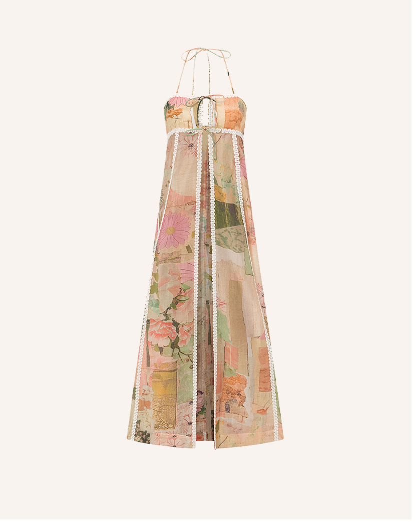 The Alessandra Top and Short Set in the Strato Print.