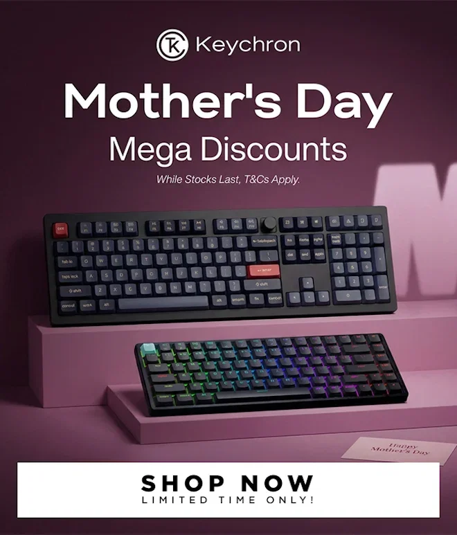 SALE Keychron Mother's Day Sale