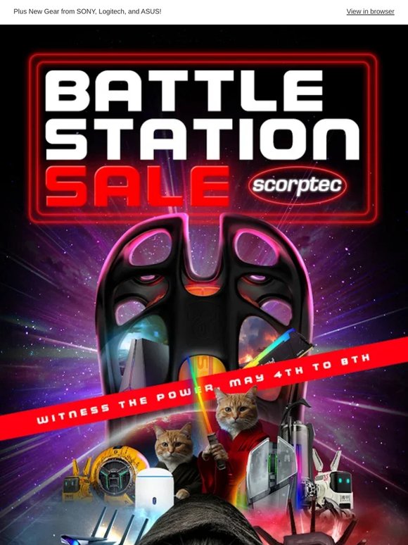 Battle Station Sale Ends Friday! 🕹