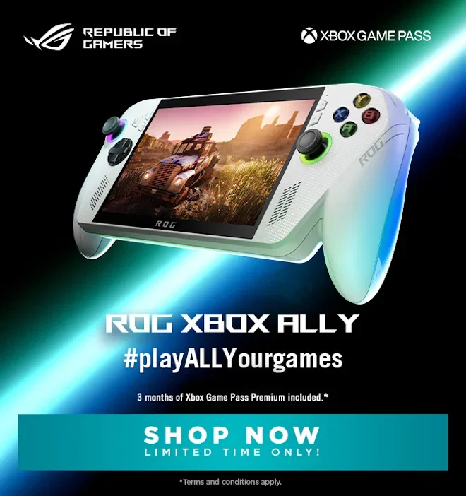 SALE ASUS ROG Xbox Ally Sale