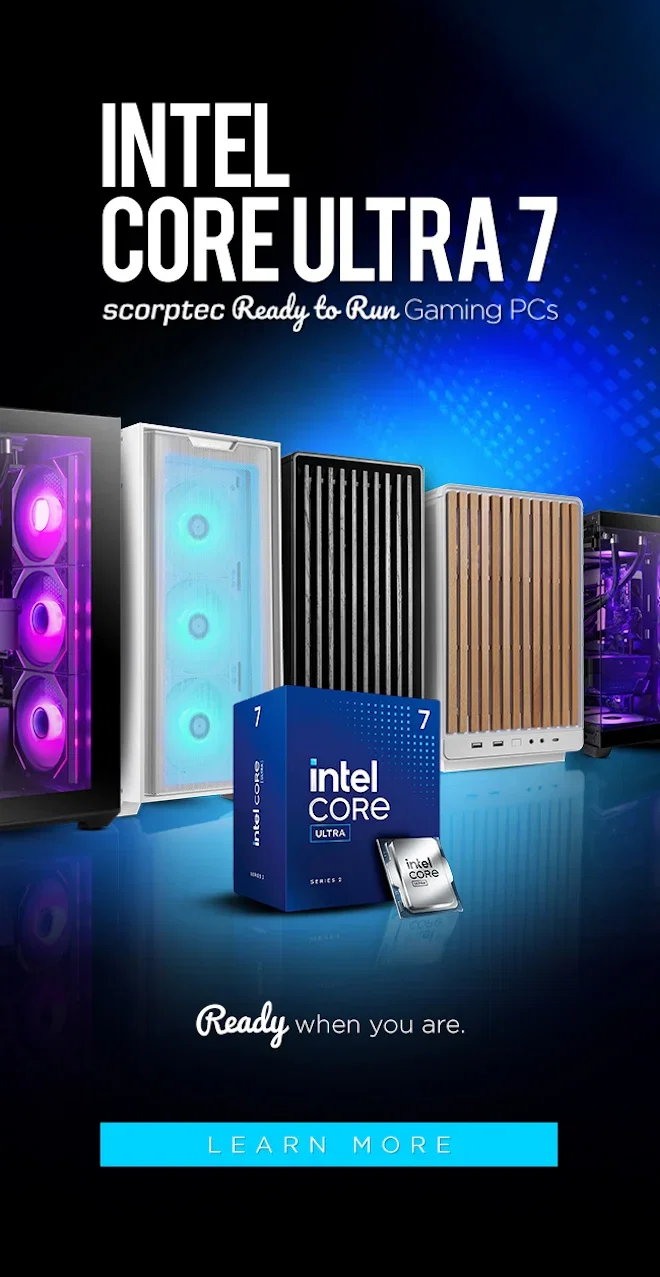 NEW Intel Core Ultra 7 RTR Gaming PCs