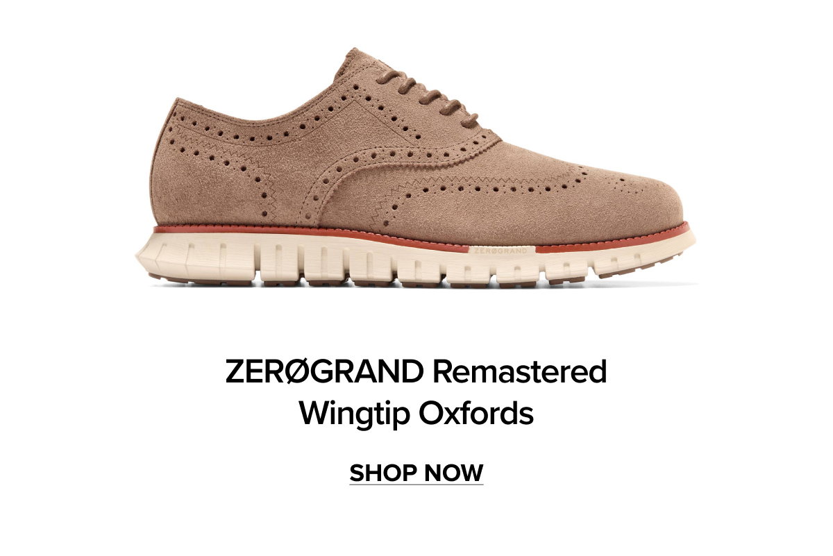 ZERØGRAND Remastered Wingtip Oxfords | SHOP NOW