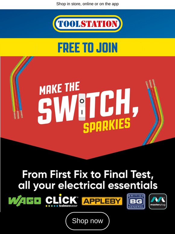Make the switch, Sparkies