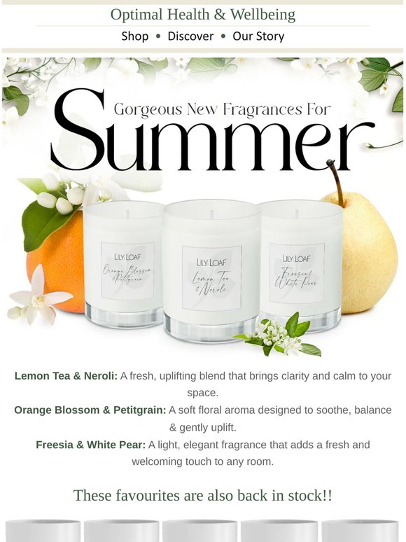 New Fragrances for the Spring
