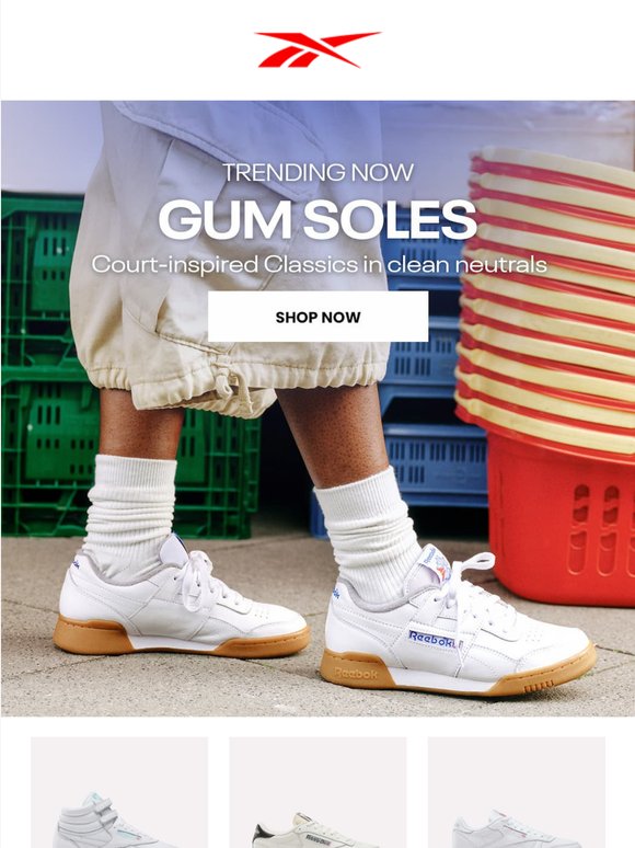 Hot Right Now: Gum Sole Sneakers