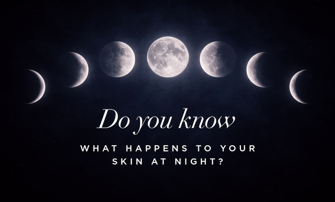 Do you know what happens to your skin at night?