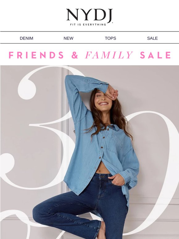 Friends & Family: 30% OFF (Exclusions Apply)
