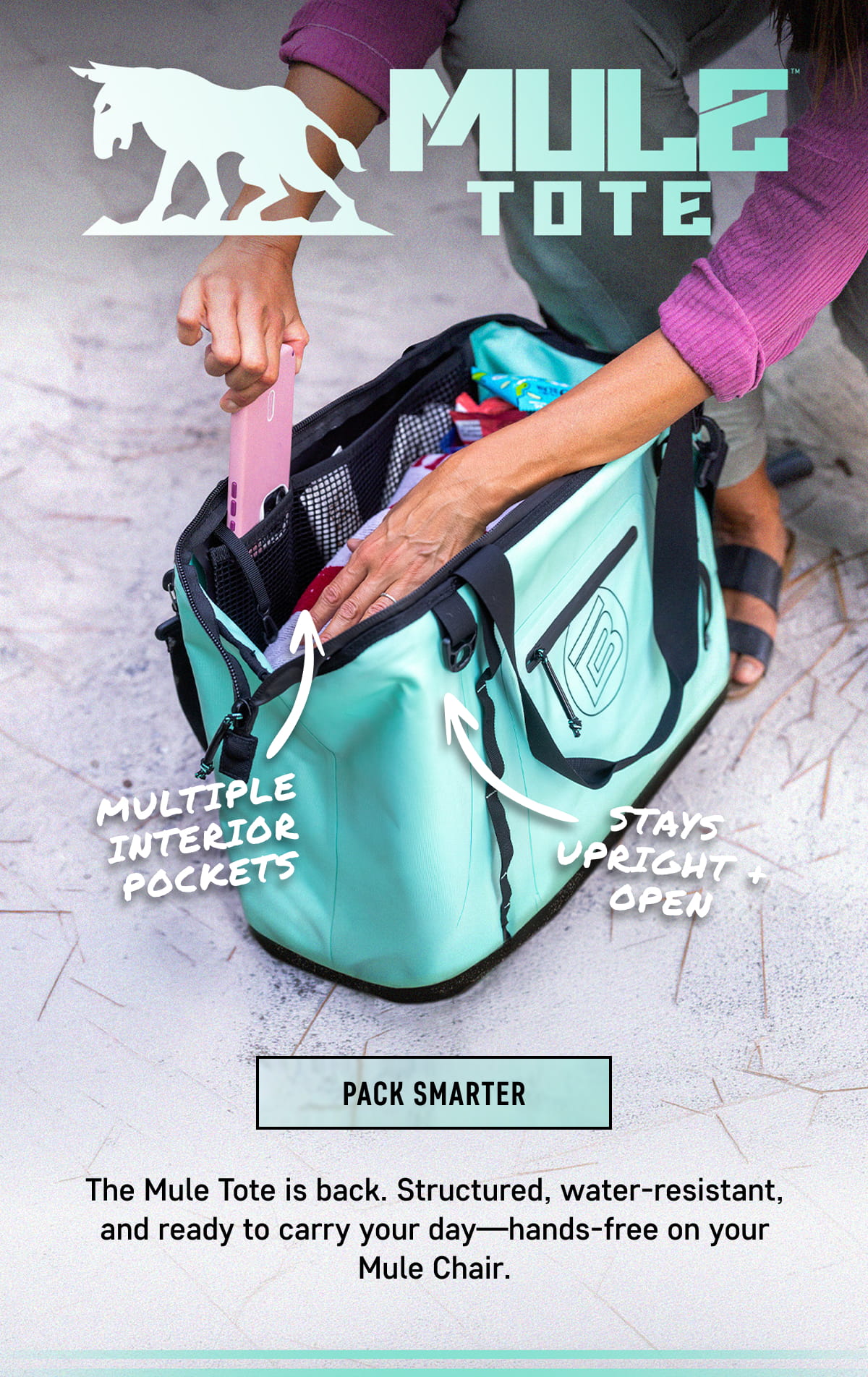 Pack Smarter with the Mule Tote