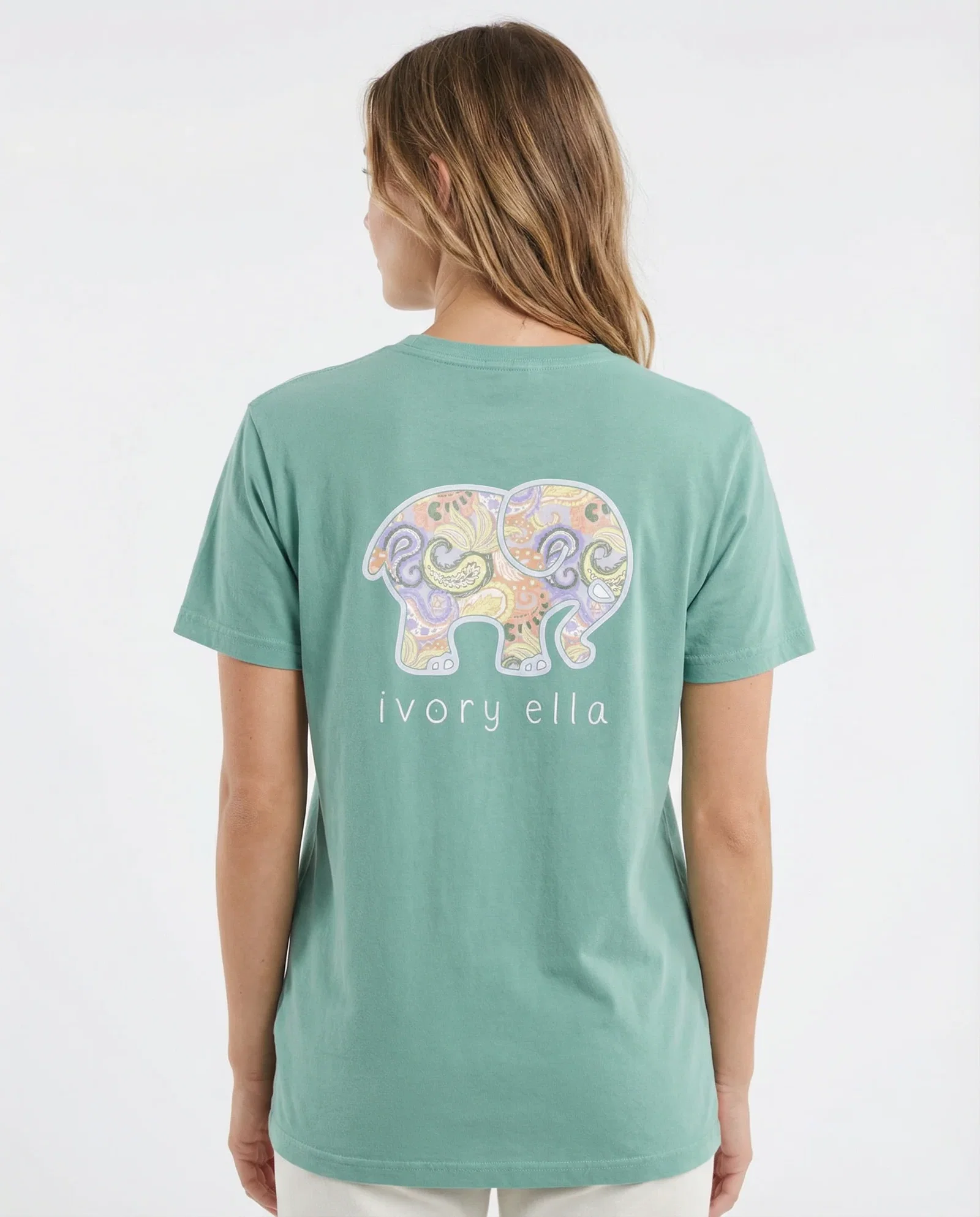 Image of Prairie Paisley Unisex Heavyweight T-shirt