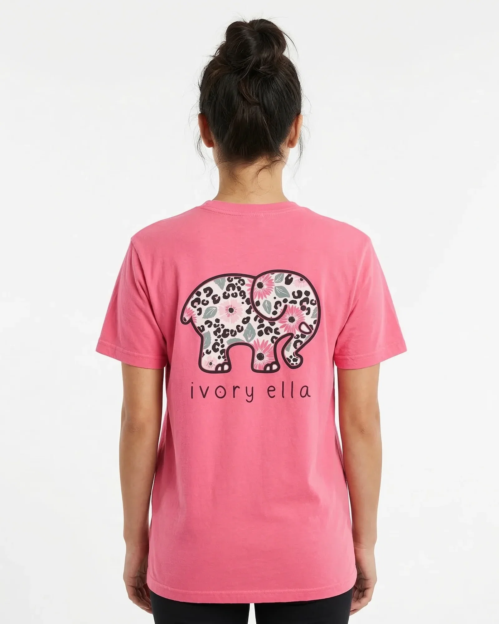 Image of Cheetah Florals Unisex Heavyweight T-shirt