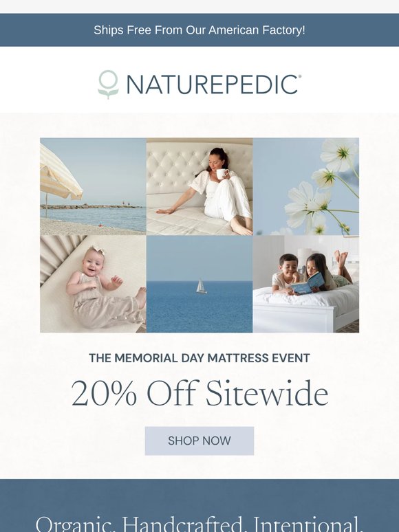 MEMORIAL DAY: 20% off sitewide!