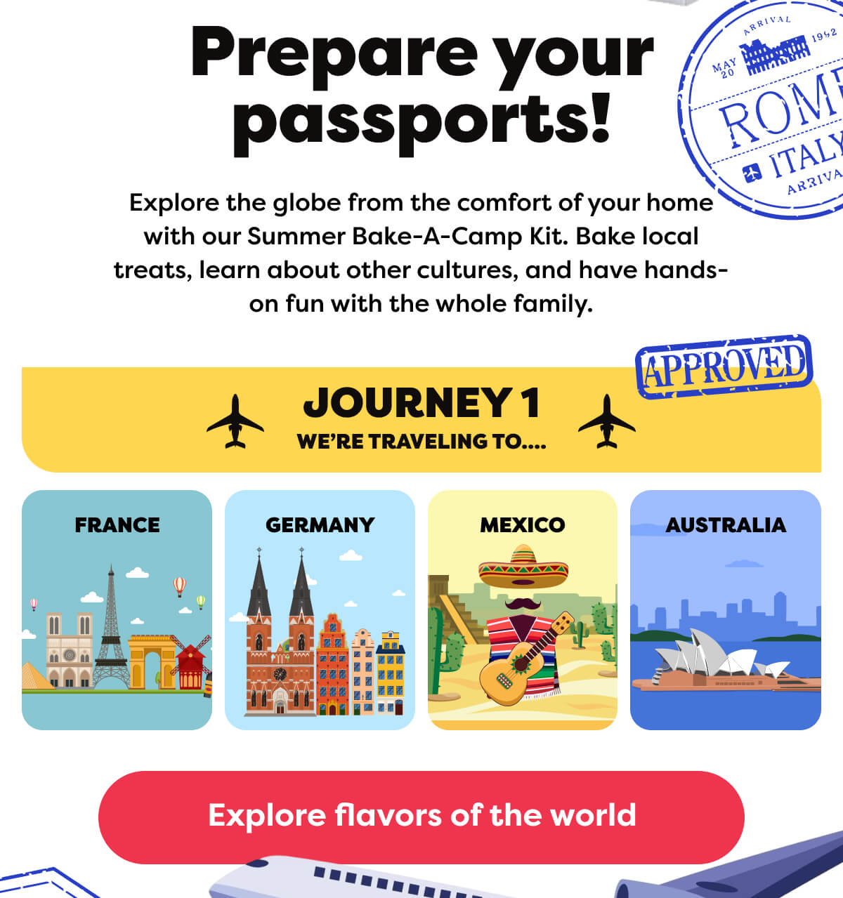 Explore Flavors of the world