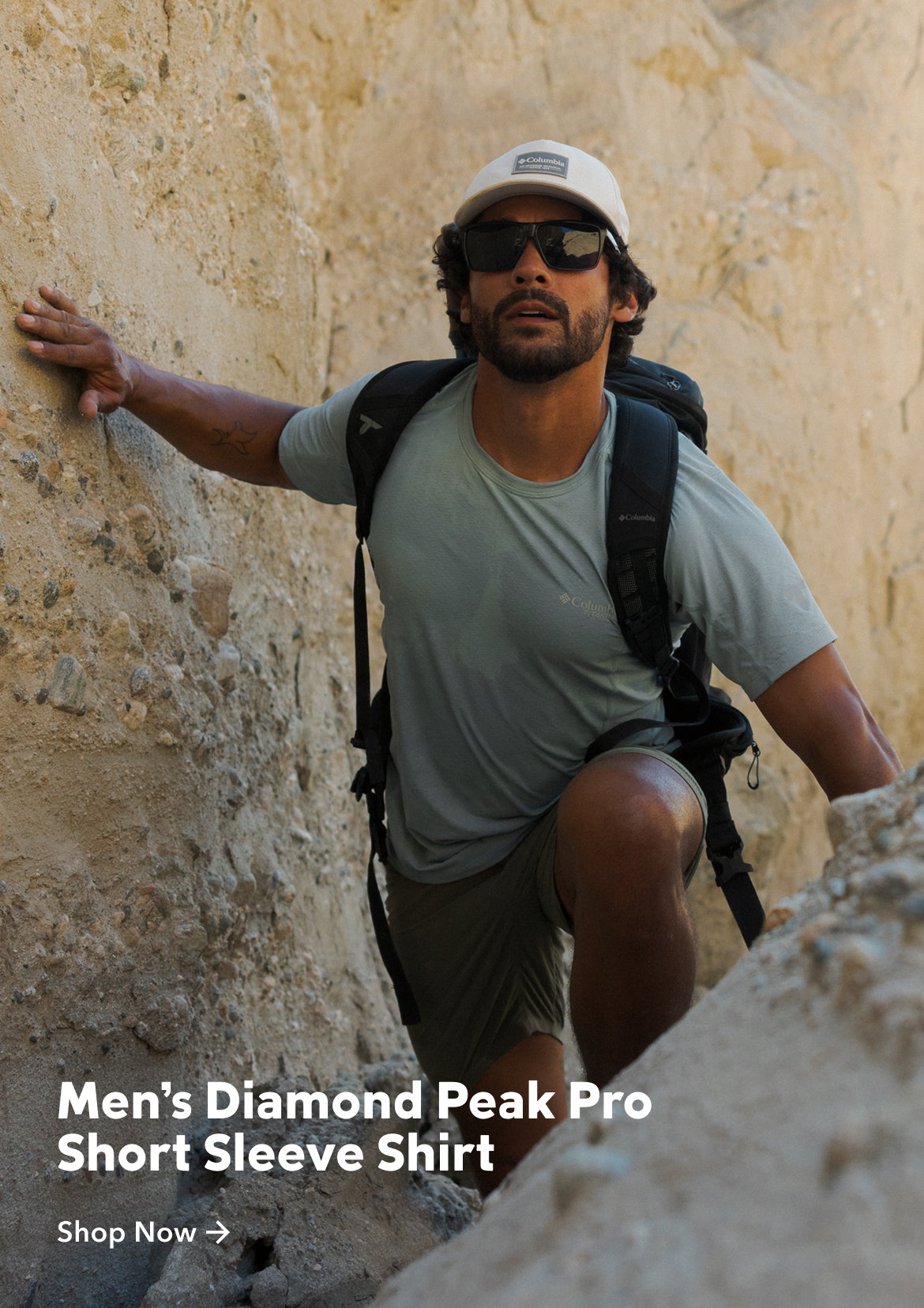 Men's Diamond Peak Pro Short Sleeve Shirt