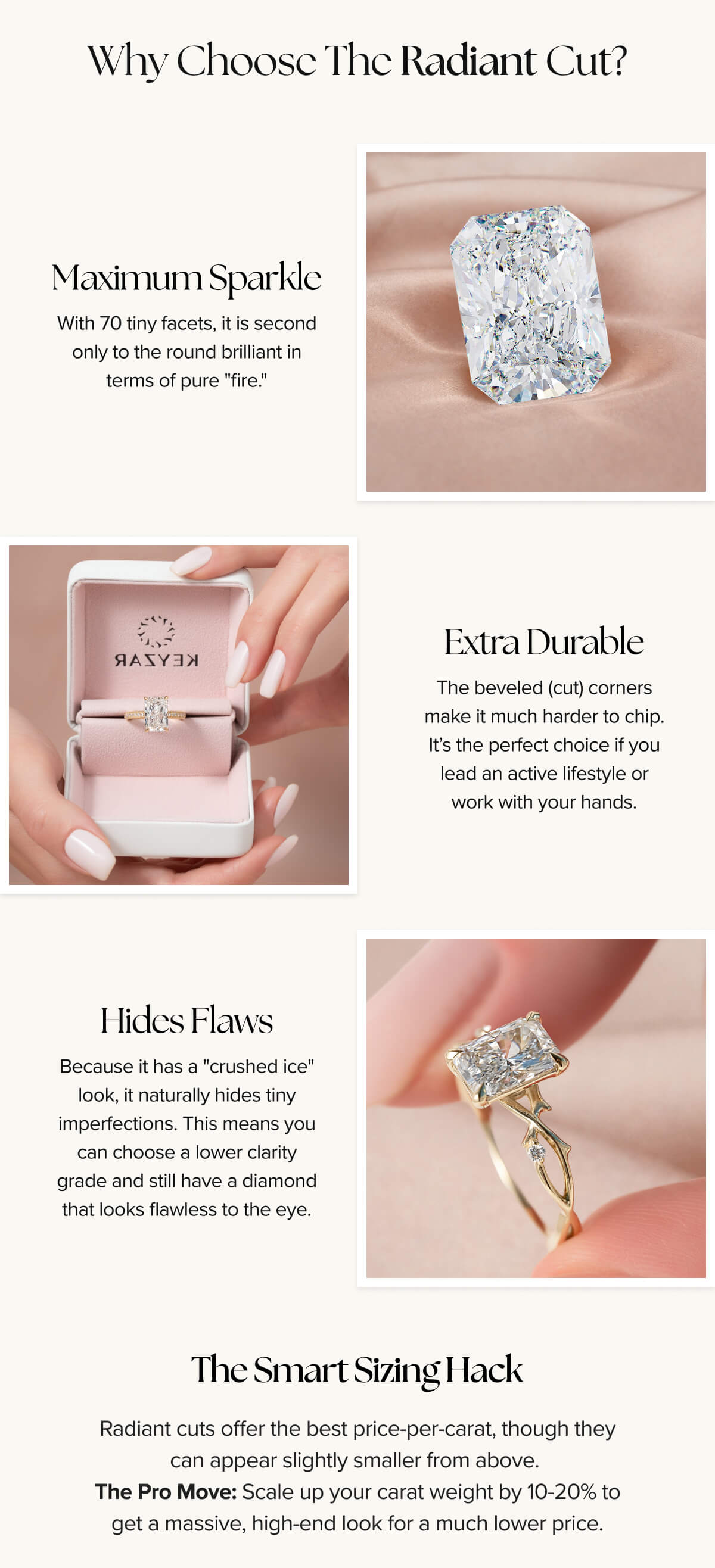 Why Choose The Radiant Cut?