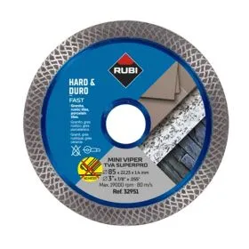 Image of RUBI Disque diamanté MINI VIPER-TVA 85 SUPERPRO - 32951