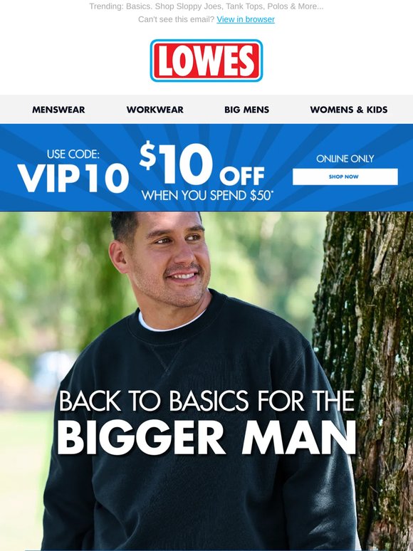 Big Mens Bestsellers | From $19.95!*