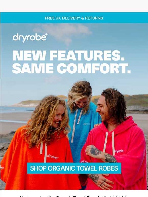 NEW Organic Towel Dryrobe®