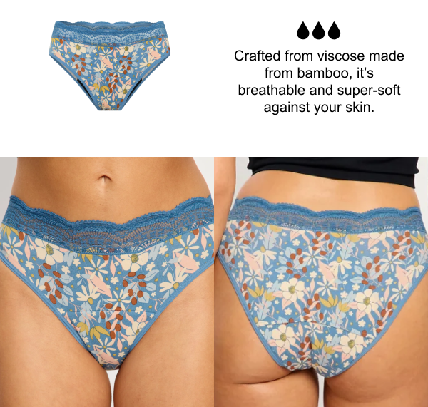 Sensual Hi Waist Bikini - Botanical Garden