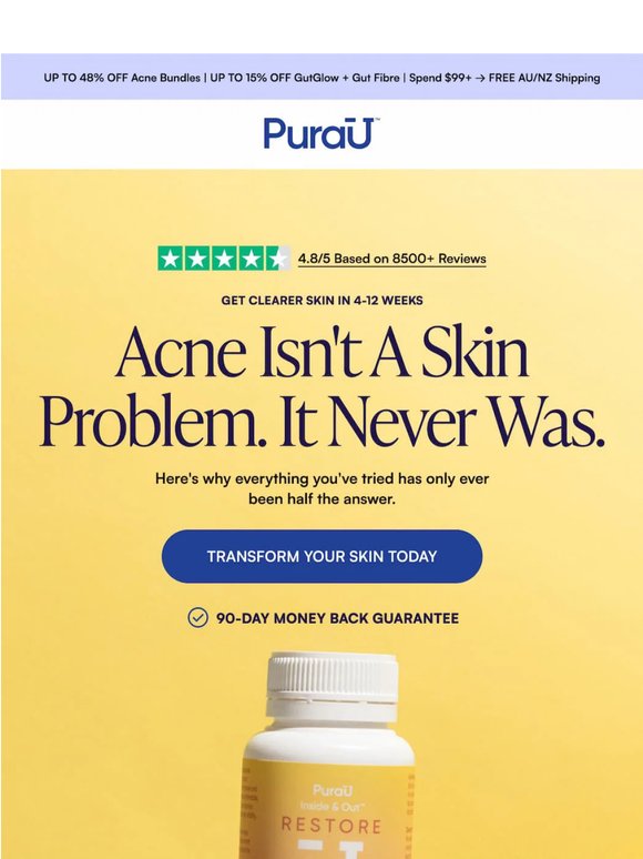 Acne was never the problem 🤯