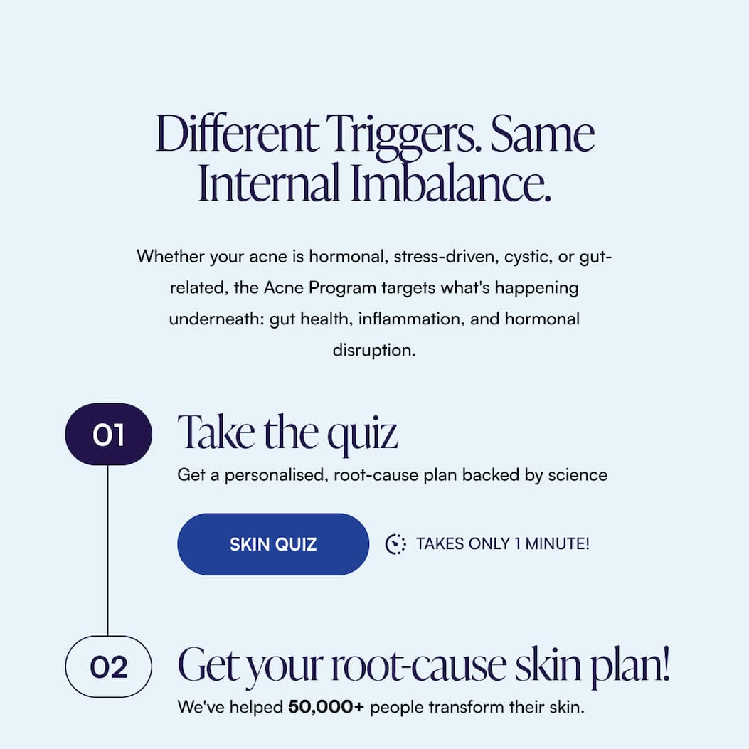 Different triggers. Same internal imbalance. 