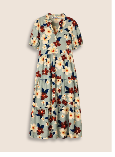 Mariella Printed Midi Dress
