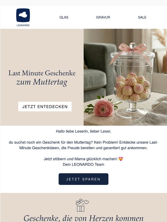 Noch kein Geschenk für Mama?