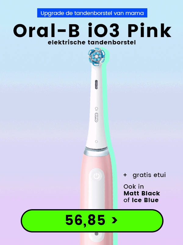 Oral-B iO3 Pink Blush + Gratis Etui > 