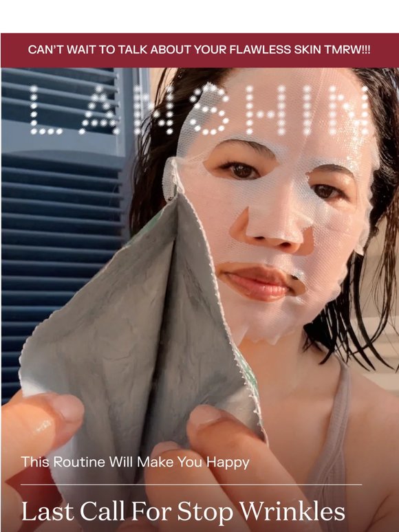📣 Last Call! Stop Wrinkles May is Tomorrow....