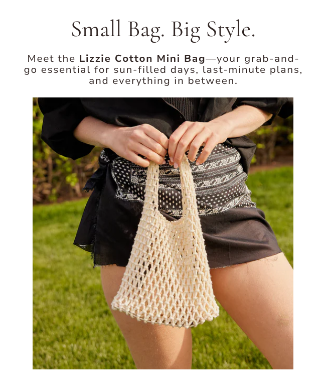 Lizzie Cotton Mini Bag