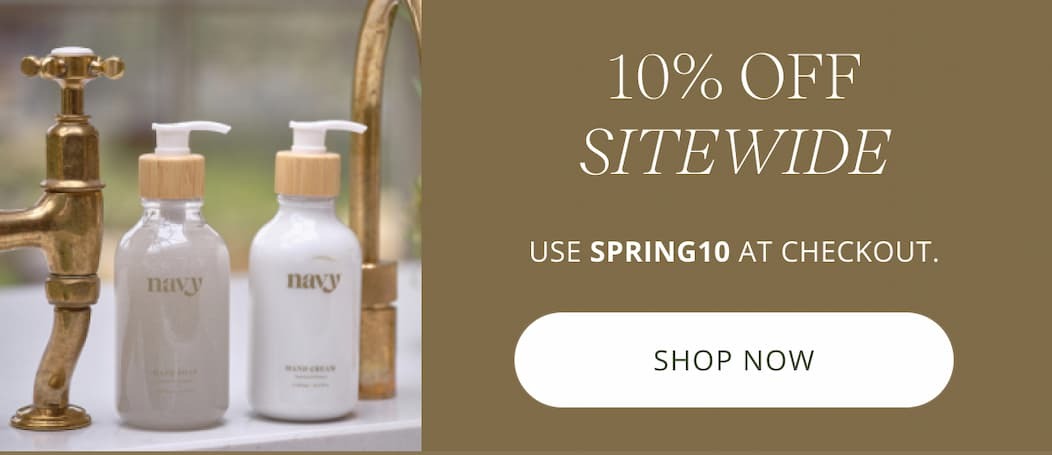 10% OFF SITEWIDE USE SPRING10 AT CHECKOUT [SHOP NOW]