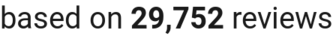 number of reviews