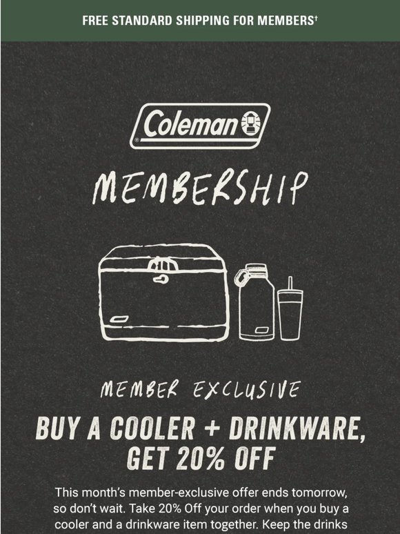 Don’t ice this deal. Exclusive 20% Off for members.