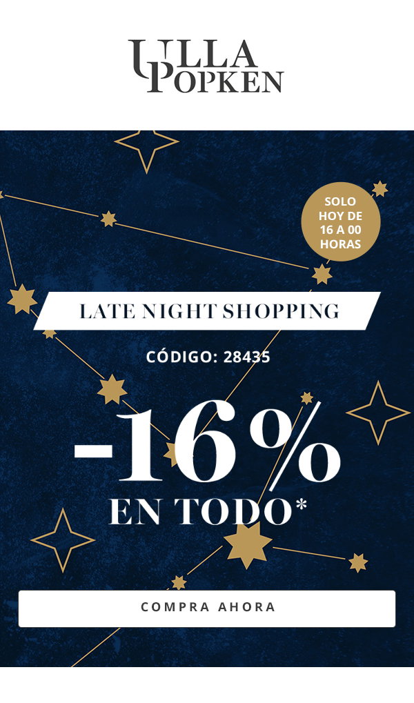 -16 % de descuento en todo