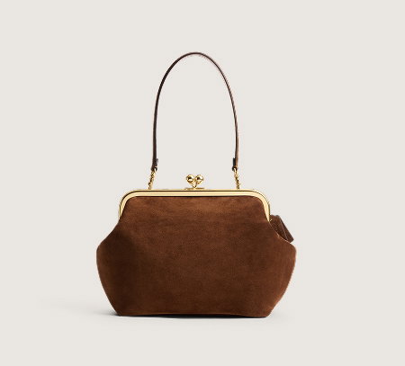 Kisslock Frame Bag 27 Warm Brown
