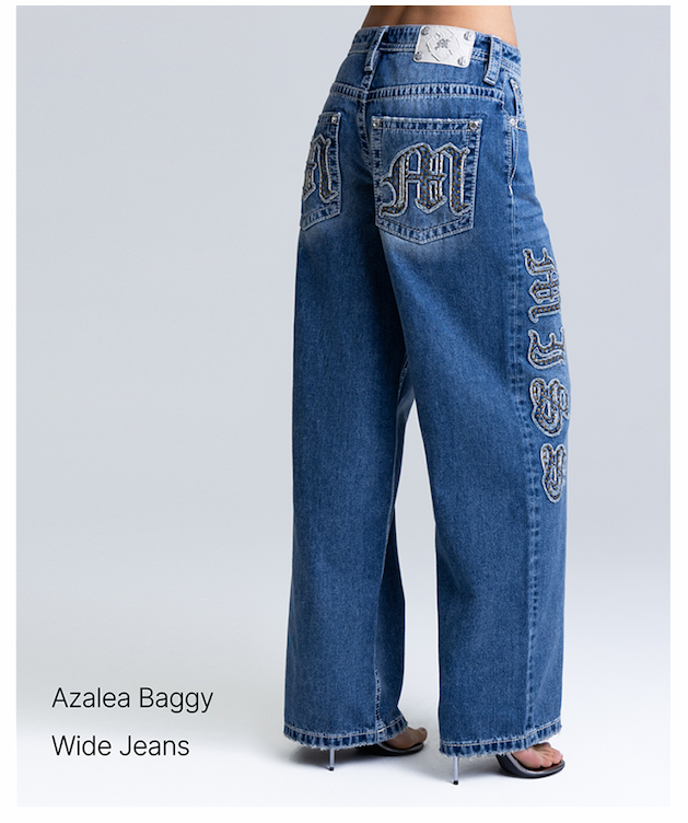 Azalea Baggy | Wide Jeans
