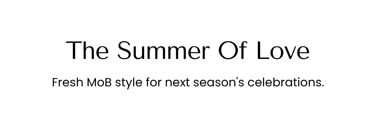 The Summer Of Love